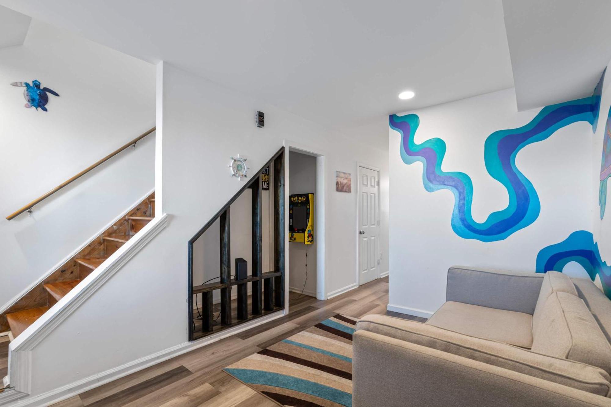 Arcade Nook & New Sea Turtle Mural- 3Br Atlantic City Dış mekan fotoğraf