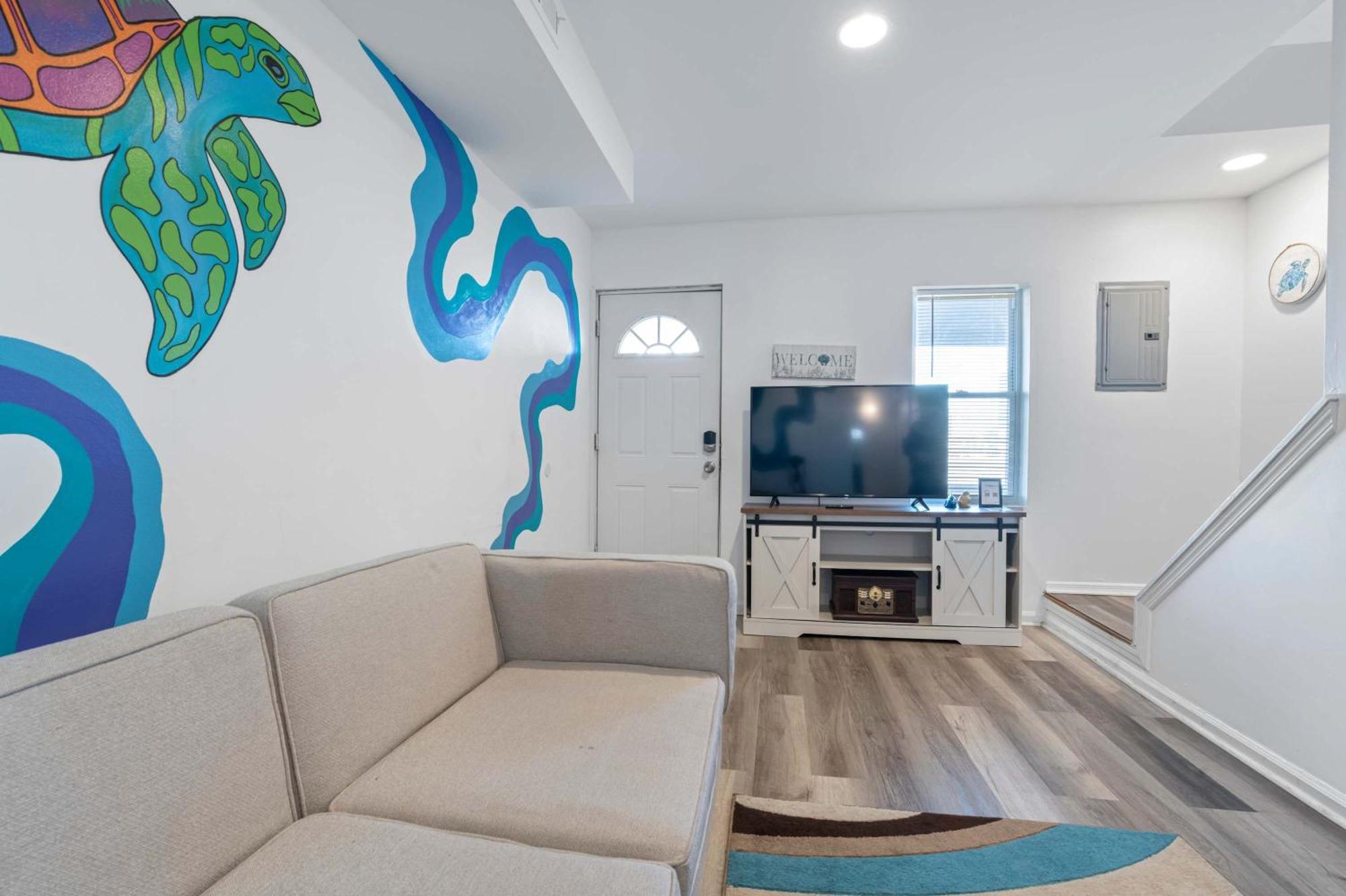 Arcade Nook & New Sea Turtle Mural- 3Br Atlantic City Dış mekan fotoğraf