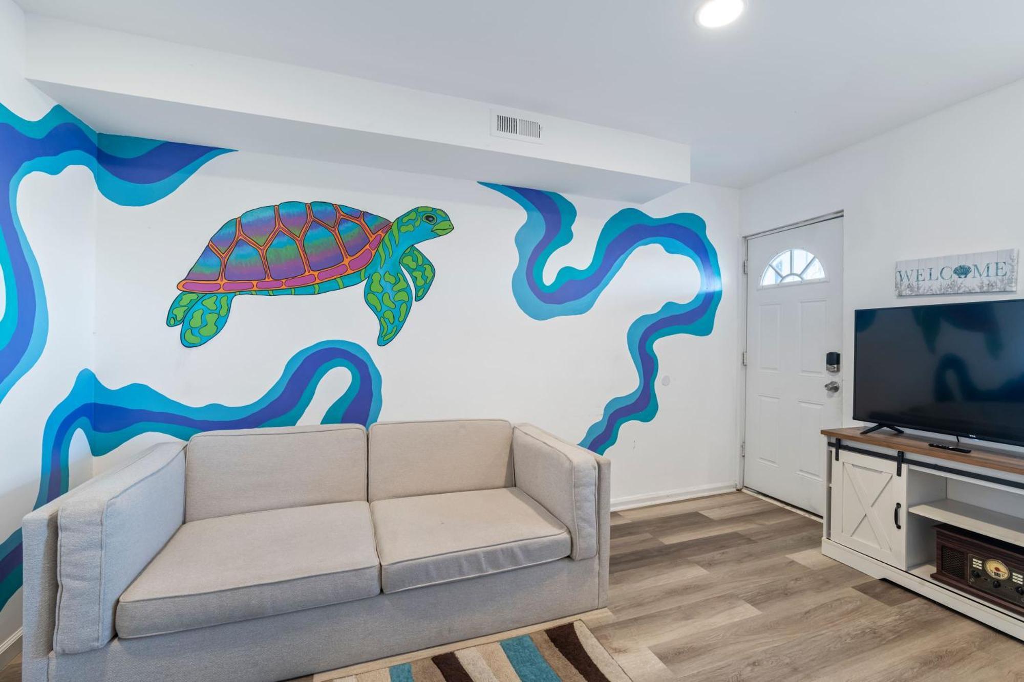 Arcade Nook & New Sea Turtle Mural- 3Br Atlantic City Dış mekan fotoğraf